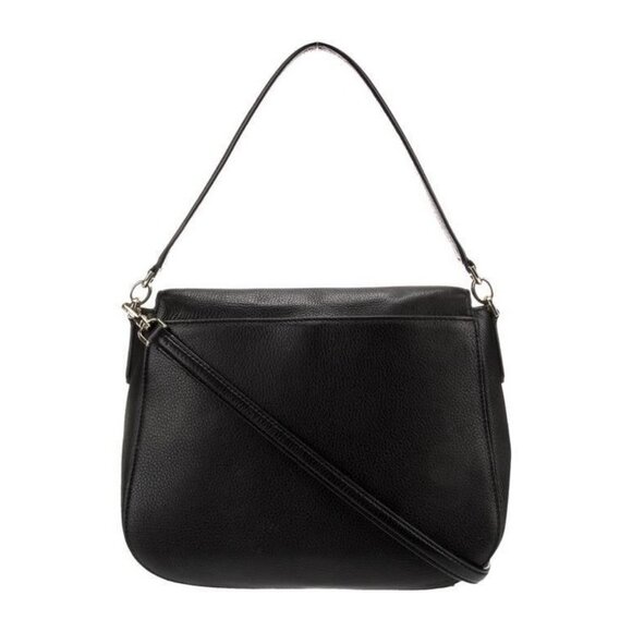 Kate Spade New York Black Pebbled Leather Crossbody & Shoulder Bag With Adjustab - Picture 3 of 5